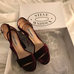 Steve Madden Gonzo - Burgundy Size 6